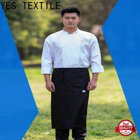 chefyes rich denim apron company for hotel