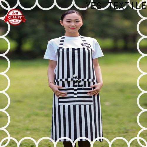 chefyes New white cooking apron manufacturers for women
