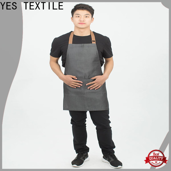 chefyes New mens black aprons manufacturers for women
