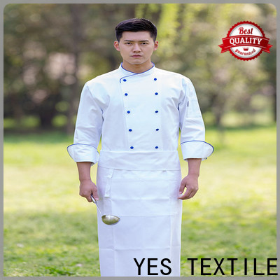 Custom chef jacket polycotton Suppliers for party