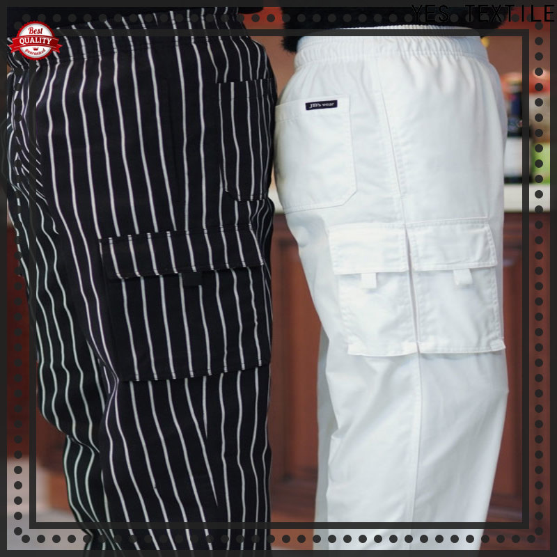 chefyes Best chef trousers factory for daily life