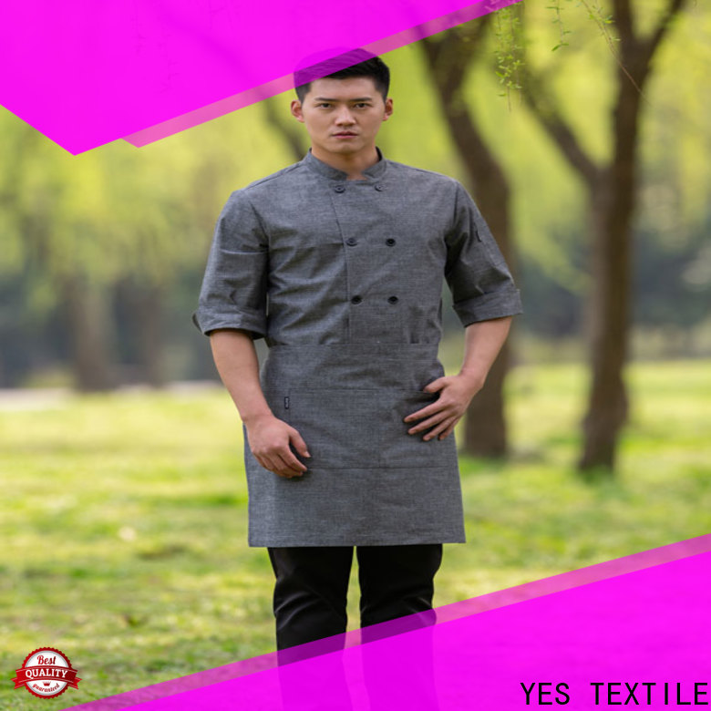 chefyes Wholesale personalized chef coat company for party