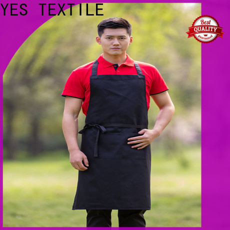 chefyes New mens black chef apron manufacturers for girl
