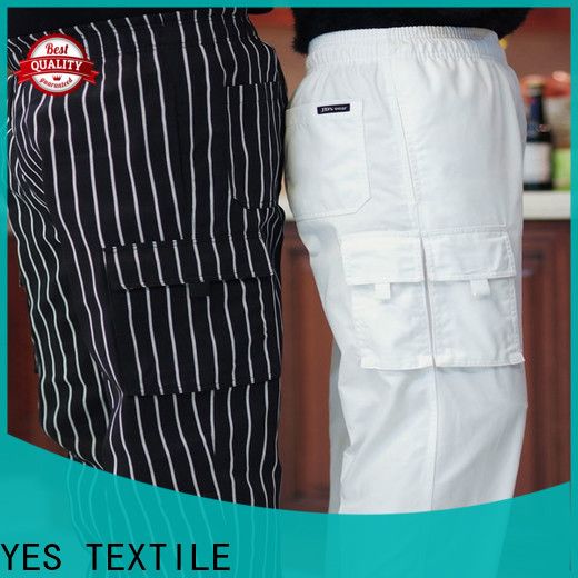 chefyes Latest chef wear pants Supply chef for kids