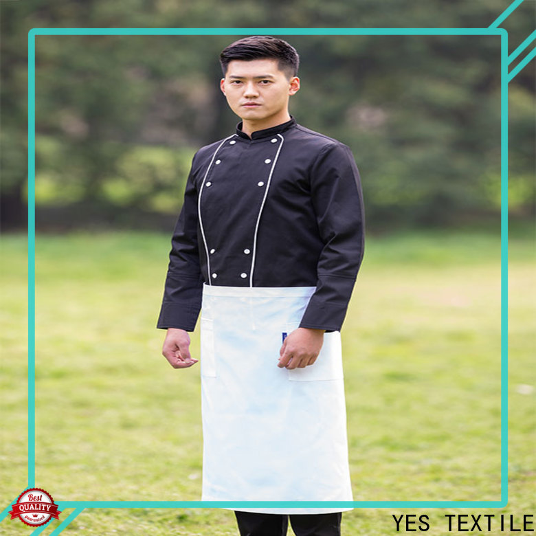 chefyes cyja05w custom chef coats Supply for hotel