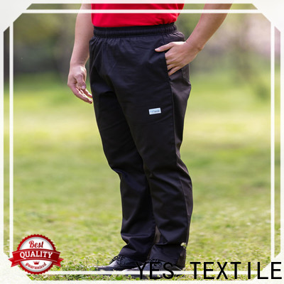 chefyes Wholesale chef trousers factory for daily life
