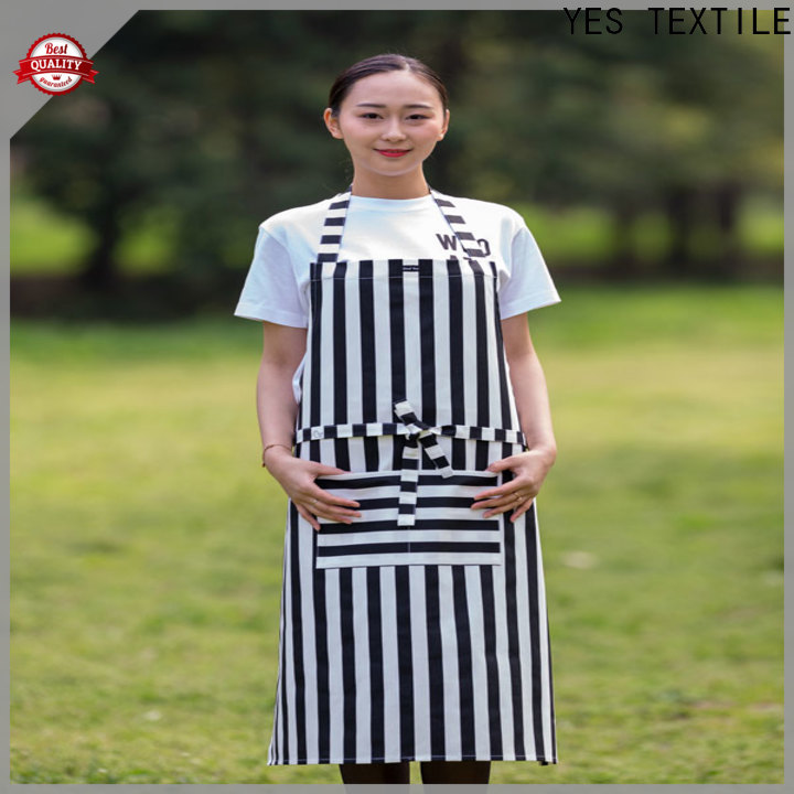 chefyes High-quality custom black aprons manufacturers for ladies