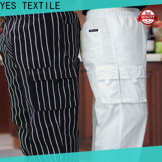 chefyes Wholesale chef wear pants factory for daily life