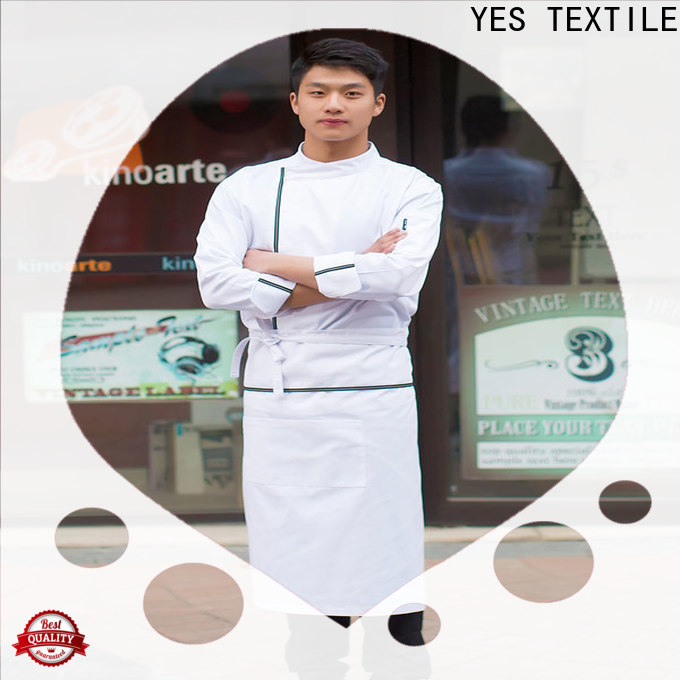 chefyes poly chef coats manufacturers for hotel