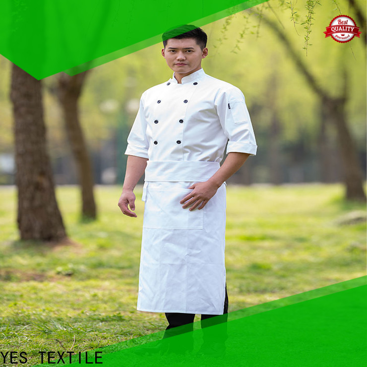 chefyes excutive chef coats factory for hotel