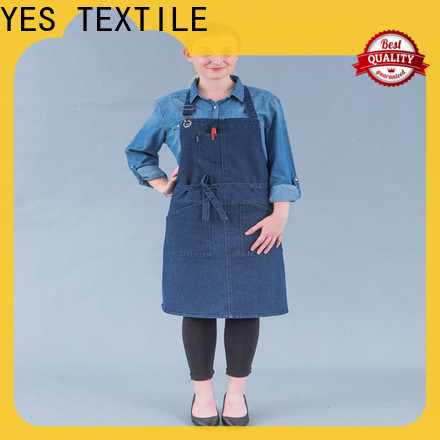 chefyes denim nice aprons Supply for girl