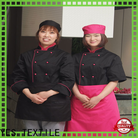 chefyes poly chef jacket manufacturers for hotel