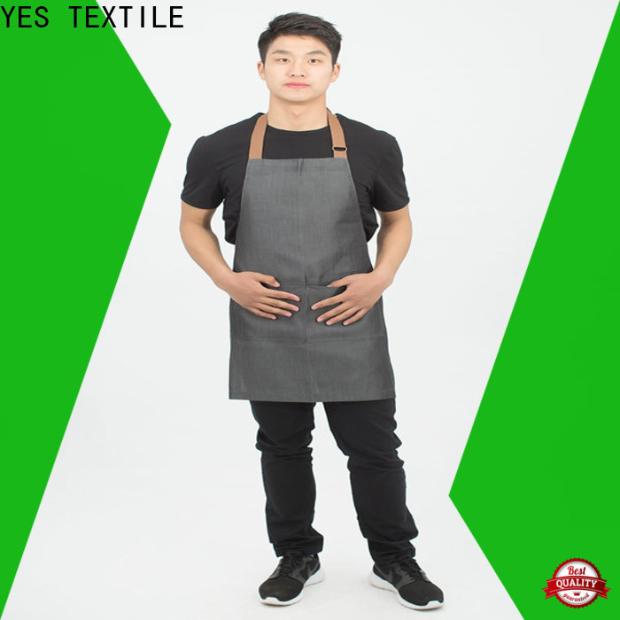 chefyes High-quality white chef aprons with pockets factory for ladies