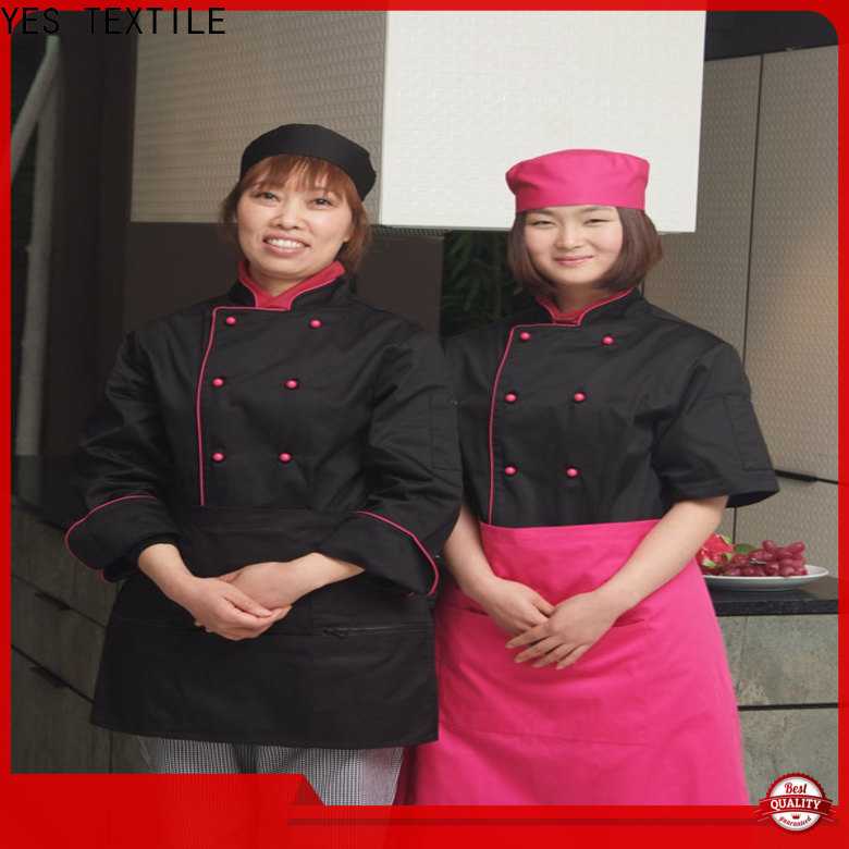 chefyes New custom chef coats manufacturers for home