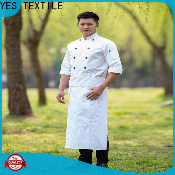 chefyes Wholesale chef shirts manufacturers for home