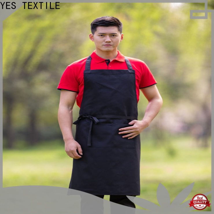 chefyes Top black chef aprons with pockets Suppliers for ladies