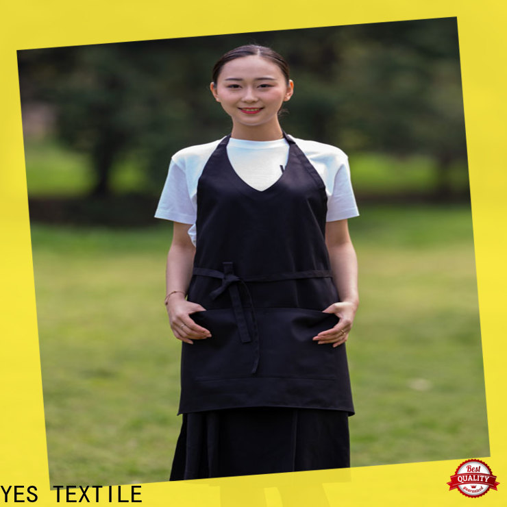 Latest chef aprons with pockets for business