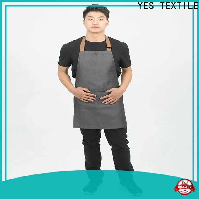 chefyes white kitchen apron Suppliers