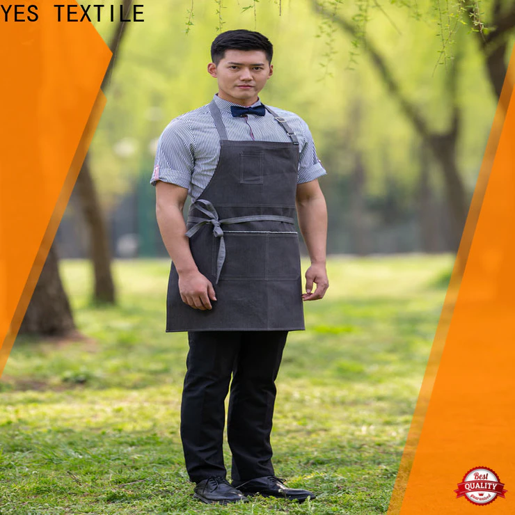 chefyes blue kitchen apron Suppliers