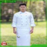 chefyes New white chef coat company