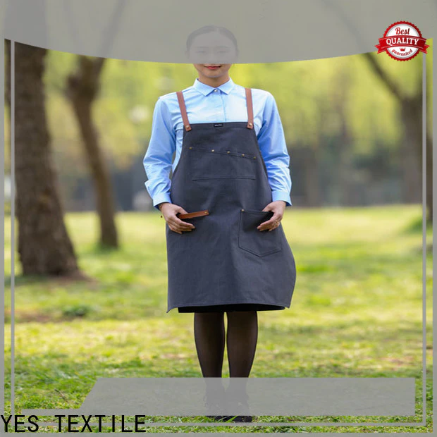 chefyes mens aprons with pockets manufacturers