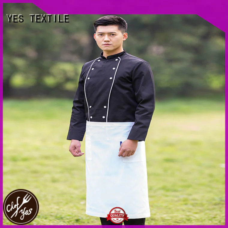 chefyes excutive custom chef coats now for hotel