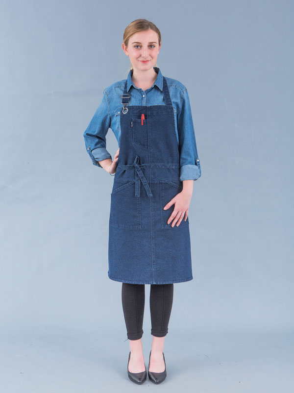 URBAN DENIM  APRON (CYA02D)