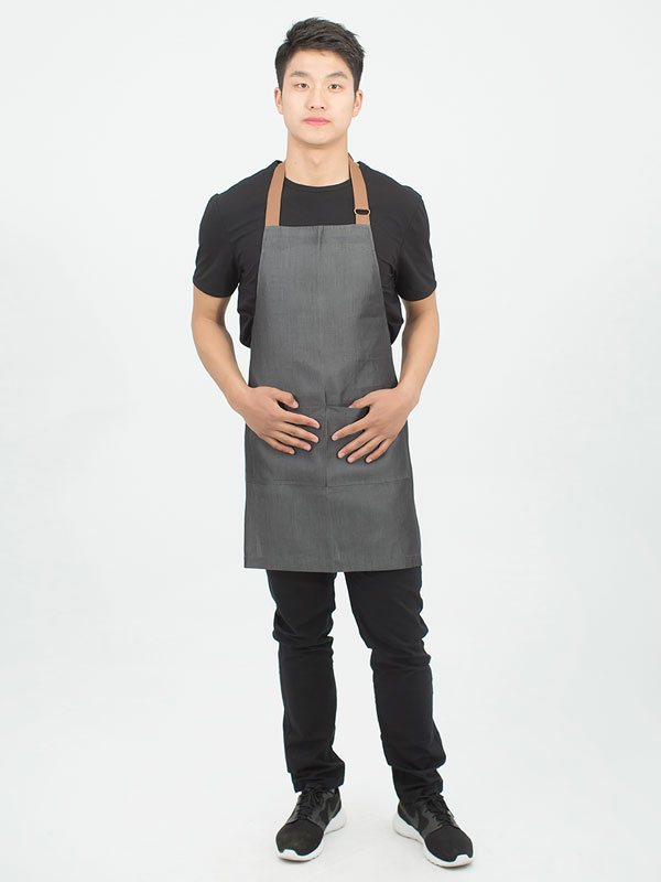 URBAN DENIM  BIB APRON (CYA04D)