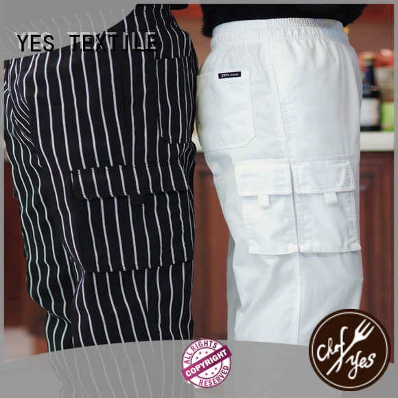 hot selling chef pants chef OEM for daily life