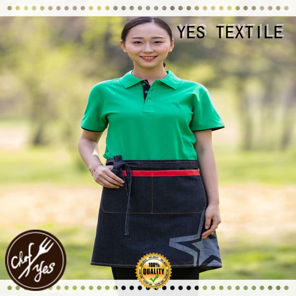 chefyes comfortable professional chef aprons design for women