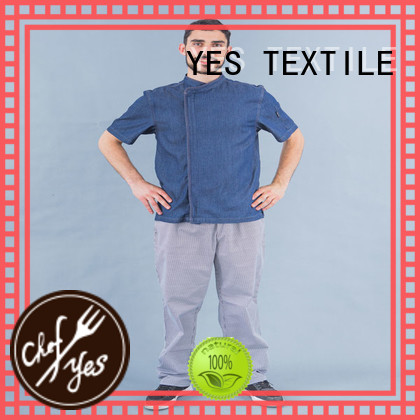 chefyes denim chef clothing for home