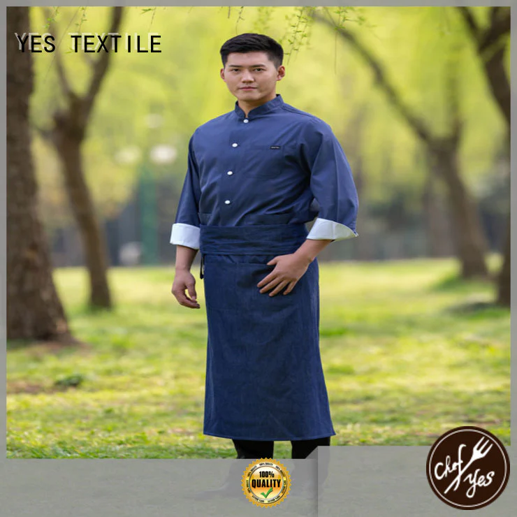 chefyes elastic chef jacket price for hotel