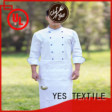 chefyes thin personalized chef coat now for home