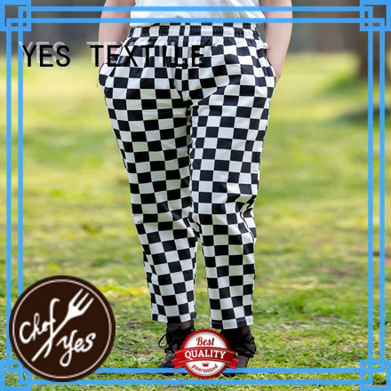 chefyes elagant chef trousers quality for daily life