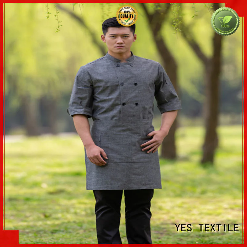 chefyes crosshatch chef shirts price for hotel