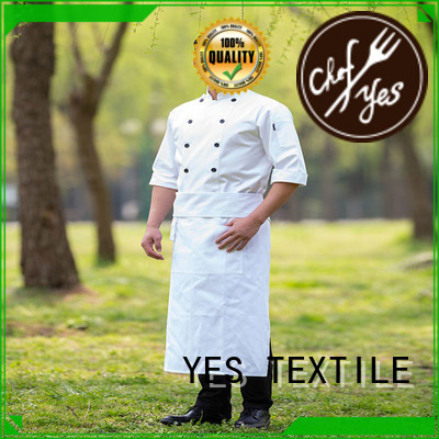 chefyes elastic chef clothing for home