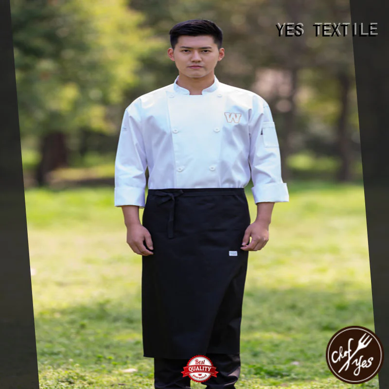 soft white chef coat cotton price for party
