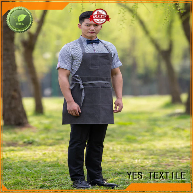 chefyes natural canvas apron supplier for ladies