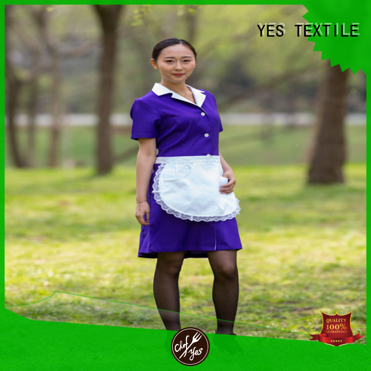 attractive waitress uniform dress cyb001 series for holiday