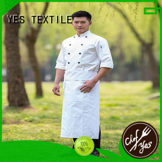 chefyes thin chef clothing now for hotel